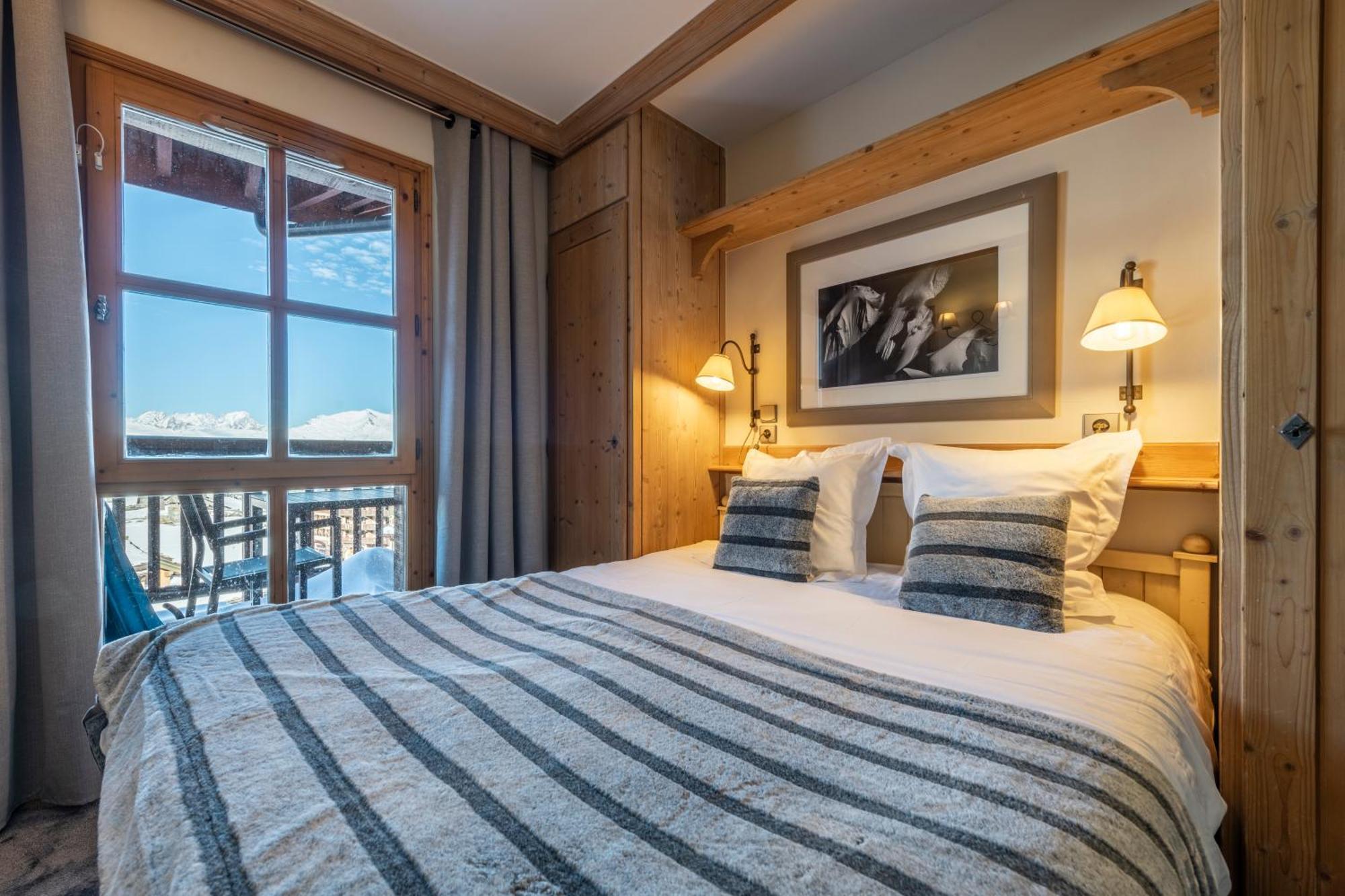 Appt Renove, 6 Personnes Arc 1950 Vue Exceptionnelle Montblanc, Sauna, Hammam, Piscine Int Et Ext Les Arcs  Экстерьер фото