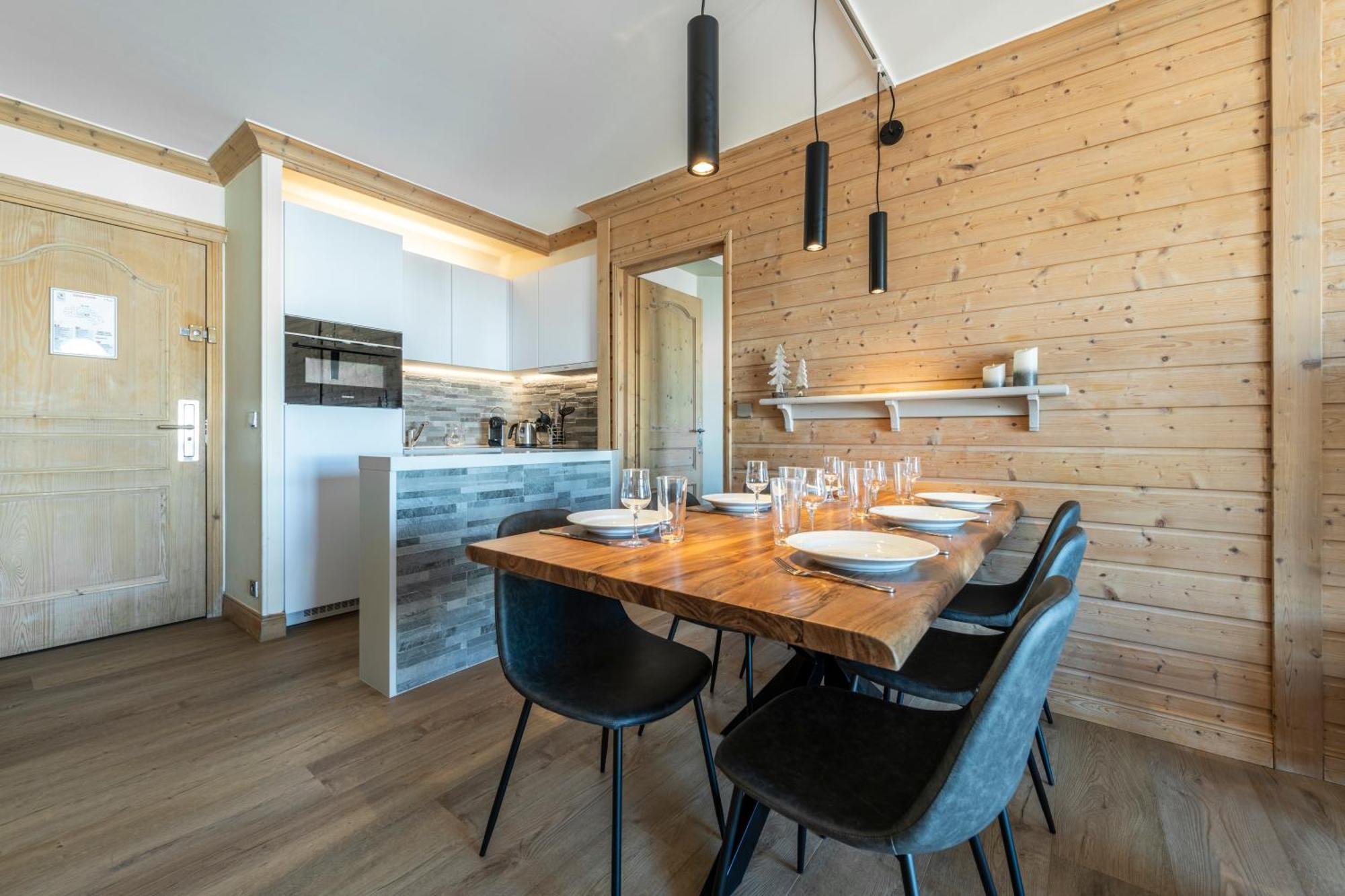 Appt Renove, 6 Personnes Arc 1950 Vue Exceptionnelle Montblanc, Sauna, Hammam, Piscine Int Et Ext Les Arcs  Экстерьер фото